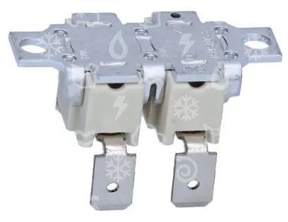 termostat příložný 120°C, termopojistka trouby SIEMENS, dvojitá